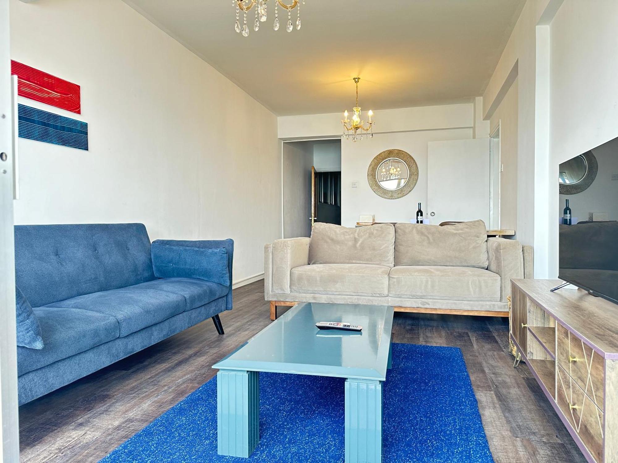 2Br Seafront Apt In City Center With Community Pool Ларнака Екстер'єр фото